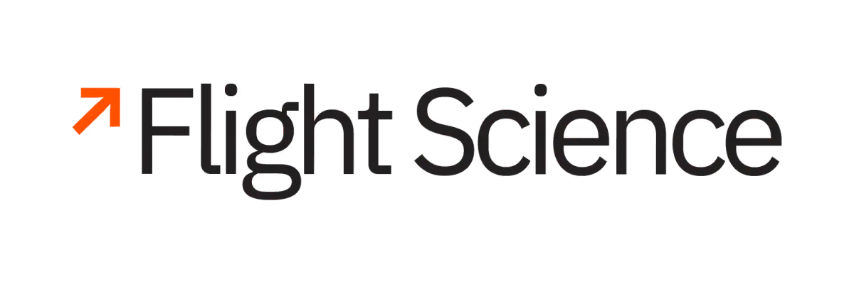 Flight science logo in black